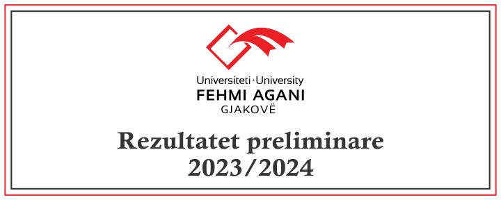 Rezultatet preliminare të provimit pranues (Bachelor - afati i dytë, Master - afati i parë) për vitin akademik 2023/2024